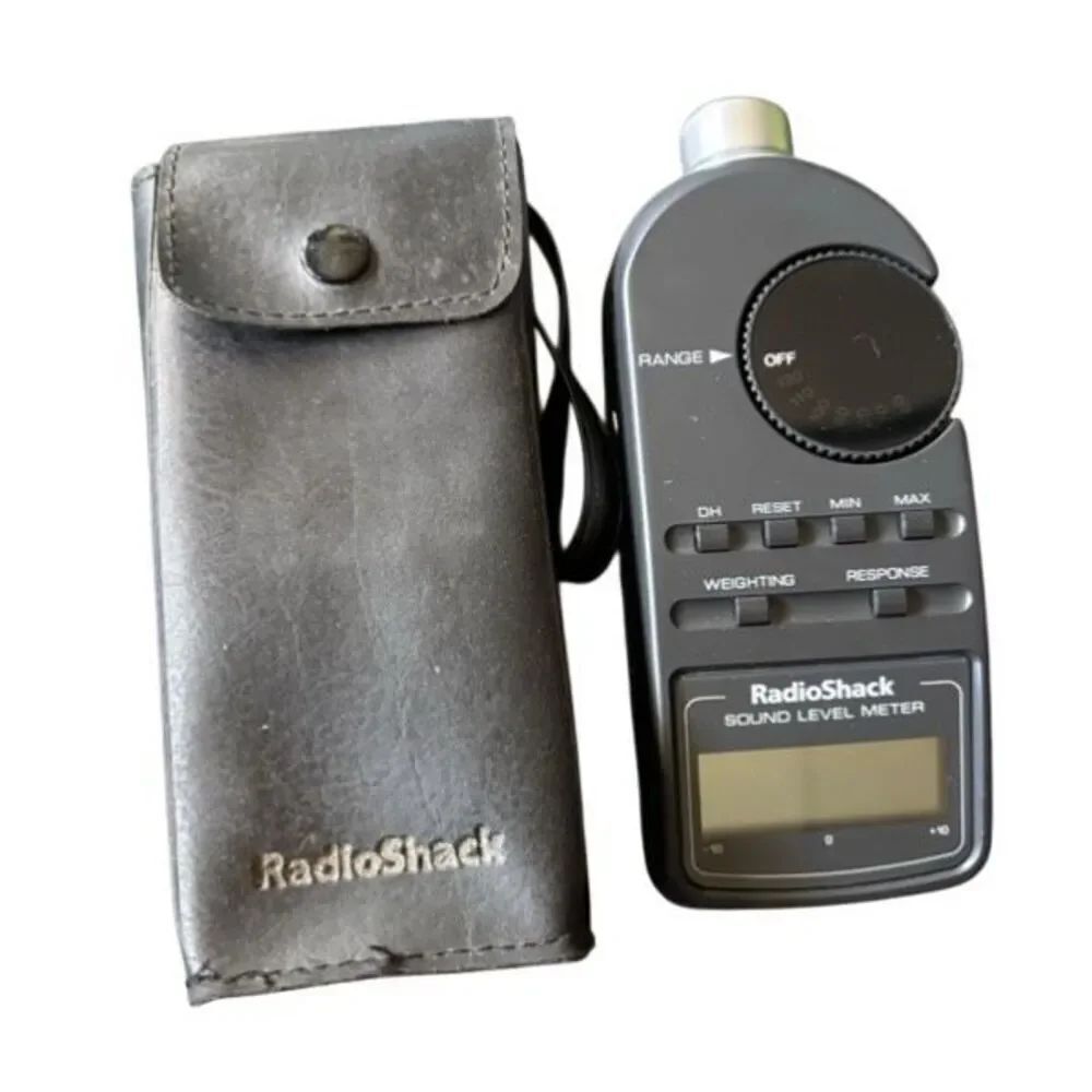 Radio Shack Vintage No.โ33-2055 Digital Sound Level Meter *Tested*